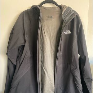 North Face rain jacket size L women’s